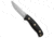 Battle Horse Knives Battle Horse Knives Feather Stick Fixed Blade Knife Black Micarta 4" Satin BHK, Black, O1, adult, BHQ-37844