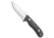 Battle Horse Knives Battle Horse Knives Pit Bull Fixed Blade Black Micarta 3.625" Scandi BHK, Black, O1, adult, BHQ-74438