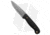 Battle Horse Knives Explorer Fixed Blade Knife, 3.60in, O1, Drop Point Blade, Micarta Black Handle, Steel/Black, 7.80in, BHQ-198233