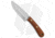 Battle Horse Knives Patriot Scout Fixed Blade Knife, 4.25in, O1, Drop Point Blade, Micarta Brown Handle, Scandi, Steel/Brown, 8.125in, BHQ-90607