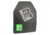 Battle Steel Level III Ballistic Armor Plate, 10x12 Shooters Cut Polyurea Coating, BS101014