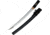 BattleBlades Gukudo Aikuchi Sword, 24.5in Overall, 19in T10 High Carbon Steel Blade, 1.477lb, BB-GA