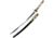 BattleBlades Kogane No Senshi Katana, 40.13in Overall, 20.1in 1095 Honsanmai Carbon Steel Blade, BB-KNSHK