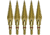 Battling Blades 6/12Pcs Archery Carbon Steel Arrowheads 125 Grains Hunting Broadheads 33AD8B74, 7623695564972