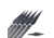 Battling Blades 6 Pcs Carbon Steel Hunting Arrow Heads B7EA5AD6, 7632430956716
