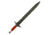 Battling Blades Bastard High Carbon Damascus Steel Sword, 24in, 365343408162