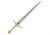 Battling Blades Bastard Kings High Carbon Damascus Steel Longsword, 42in, 1709756579874