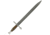 Battling Blades Bastard Sword, High Carbon Damascus Steel, 29in, 11935025107