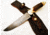 Battling Blades Bowie 6 Knife, High Carbon Damascus Steel Blade, 1497402966050