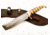 Battling Blades Bowie Copy Of Tanto Knife, High Carbon Damascus Steel Blade, 12in, 1497440419874