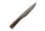 Battling Blades Bowie Ridged Outdoors High Carbon Damascus Steel Blade Hunting Knife, 12in, 6044781609132