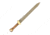 Battling Blades Gladius Roman High Carbon Damascus Steel Sword, 29in, 4257096138883