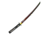 Battling Blades Katana Wakizashi Short Japanese Sword, High Carbon 1095 Steel, Red, 30in, 7077148623020
