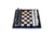 Battling Blades Marble Black And White Chess Set With Chess Pieces Black Border, 12in, 5615558820002