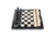 Battling Blades Marble Black And White Coral Chess Set With Chess Pieces Black Coral Border, 12in, 6044760211628