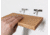 Battling Blades Oak Floating Shelves In Custom Sizes, 7362143223980