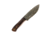 Battling Blades Skinning Skinner Knife 10, High Carbon Damascus Steel, Dark Wood, 6983824474284