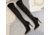 Battling Blades Stretch Over Pointed Toe Faux Boots, Long, 7538140577964