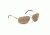 Maui Jim Bayfront Sunglasses w/ Gold Satin Frame and HCL Bronze Lenses - H205-16, Quarter View