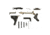 Tacfire Glock 17 Lower Parts Kit Black D47B8C36, EFLPKGLK17