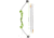 Bear Archery Bear Archery Valiant Youth 4 to 7 Years Bow Set RH - Flo Green, AYS6201GR