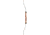 Bear Archery Bullseye X, White, RH 15, A5BEX4815R