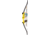 Bear Archery Flash Bow Set, Yellow 16-24in. 5-18lbs. RH/LH, AYS500YW