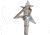 Bear Archery SIK 3-Blade Mechanical F3 Crossbow Broadhead - Silver, ABH103F3