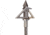 Bear Archery SIK 3-Blade Mechanical F3 Crossbow Broadhead - Silver, ABH103F3