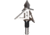 Bear Archery SIK 3-Blade Mechanical F3CB Crossbow Broadhead - Silver and Black, ABH103F3CB