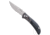 Bear OPS Auto Bold Action 6 Folding Knife, 2.75in, Bead Sandvik 14C28N Stainless Steel, Carbon Fiber Bolster/G10 Handle, AC-900-B4-P
