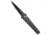 Bear Ops Bear Ops Bold Action III Automatic Knife 3.75" Black AC-350-AIBK-B *DISC*, Black, Sandvik 14C28N, adult, BHQ-197399