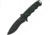 Bear Ops Constant Fixed Blade Black Fixed Blade Knife, 4.25in, 1095 Carbon Steel, Standard Edge, Drop Point, Black, G10 Handle BCCC200B4B