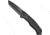 Bear OPS Slide Lock Folding Knife, 4.5in, Tanto, Black Aluminum Handle, MC-560AlBK-B