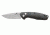 Bear &amp; Son Cutlery 4 1/8 in Auto Bold Action X Black Aluminum W/Bead Blade, Black AC-1000-AlBK-P