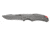 Bear &amp; Son Cutlery 4 3/8 in Gray Stainless Framelock Assisted Opener W/Ball Bearing Washers, Silver, Medium 61114