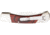 Bear &amp; Son Cutlery 5 Rosewood Automatic Lockback With Metal Belt Clip &amp; Leather Sheath - 2A97R