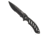 BRISK 1.0 9 3/4 BLACK BLADE BLACK FIXED BLADE W/BALLISTIC SHEATH