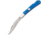 Bear &amp; Son Cutlery Humpback Lock Blue Folding Knife, 2.75in Satin SS Clip Point Blade, Blue G10 Handle, G05HBB
