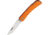 Bear &amp; Son Cutlery Small Farmhand Folding Knife, 3.63in Closed, 2.63in, High Carbon Stainless Steel, Satin Blade, Orange Aluminum Handle, 137LOR