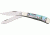 Bear &amp; Son Little Trapper Fold Knife, Twin Blade Knife, Clip and spey Blade, abalone Handle BCAB5412