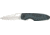 Bear &amp; Son Sideliner Fold Knife, 440 SS standard edge Blade, Black Zytel and Kraton Handle BC7410