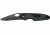 Bear &amp; Son Sideliner Fold Knife, black finish titanium coated standard edge Blade, Black Zytel and Kraton Handle BC7410T