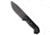 KA-BAR Knives Becker Companion Fixed Blade Knife, 5.375in, CPM MagnaCut, Drop Point Blade, Ultramid, Black Handle, Black/Black Gray, 10.625 inch, BHQ-216727