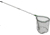 Beckman Landing Net, Coated 4ft-7ft Extendable Handle, Green/Silver, 22in X 26in2 Piece, BN2226C-43