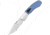 Begg Knives Recurve Slip Joint Blue G10