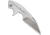 Begg Knives Tree Frog Neck Knife, 2in, AUS-10A Stainless, Satin Wharncliffe Blade, Stainless Handle, BS210697