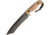 Behring Technical Bushido Blued Fixed Blade Knife, 6.75in, Tanto, Coyote Tan, G10 Handle BEH230