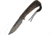 Behring Technical Duke Blued Fixed Blade Knife, 3.25in, Black, Canvas Micarta Handle BEH240