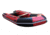 Beluga Boats 13 Feet Inflatable Boat, 7 Person, Red/Black K-13RFDRED